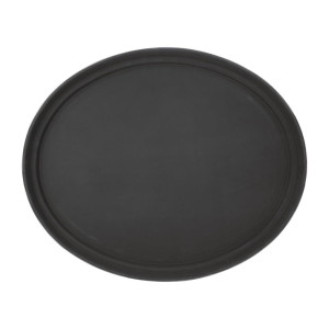 Plastikust libisemisvastane ovaalne alusplaat 685 x 560 mm - Olympia KRISTALLON - Fourniresto