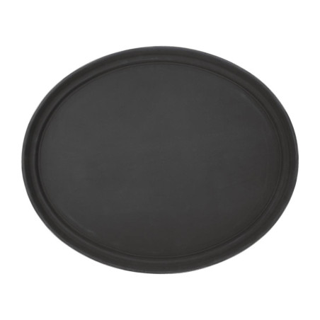 Plastikust libisemisvastane ovaalne alusplaat 685 x 560 mm - Olympia KRISTALLON - Fourniresto