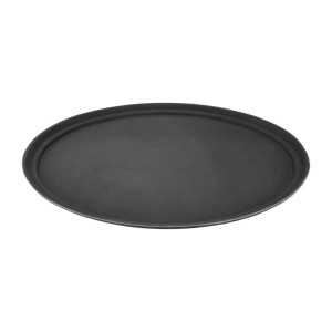 Plastikust libisemisvastane ovaalne alusplaat 685 x 560 mm - Olympia KRISTALLON - Fourniresto