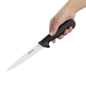Must fileerimisnuga 15 cm teraga - Hygiplas - Fourniresto