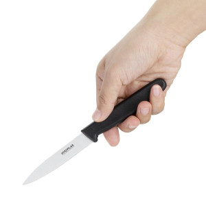 Kööginuga Musta Otstega 7,5 cm - Hygiplas - Fourniresto