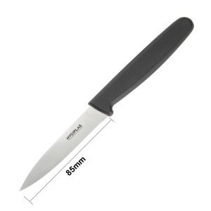 Kööginuga Musta Otstega 7,5 cm - Hygiplas - Fourniresto