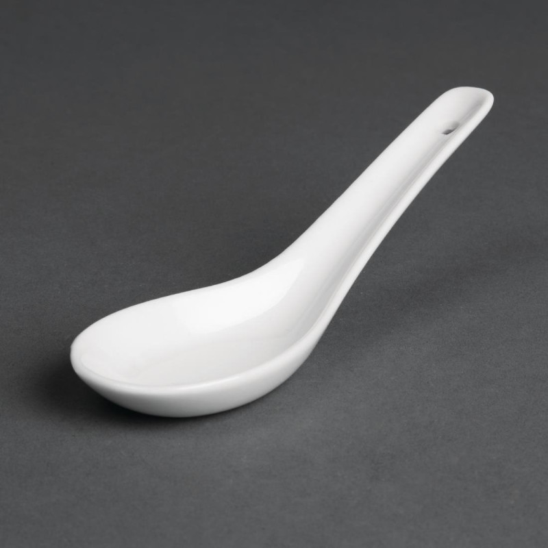 Cuillère À Riz Blanche 130 Mm - Lot De 24 - Olympia - Fourniresto Cuillère À Riz Blanche 130 Mm - Lot De 24 - Olympia - Fourniresto