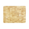 Puidust ristkülikukujuline lõikelaud 610 x 455 mm - Vogue - Fourniresto