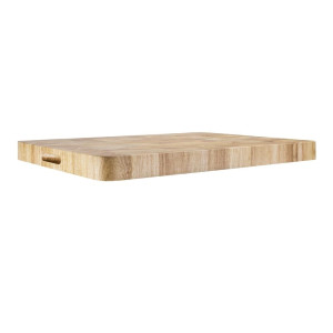 Puidust ristkülikukujuline lõikelaud 610 x 455 mm - Vogue - Fourniresto