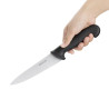 Kokanoater Must 16 cm tera - Hygiplas - Fourniresto