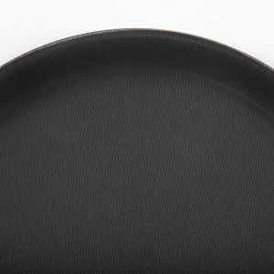 Must Antilibise Ümmargune Taldrik Ø 280 mm - Olympia KRISTALLON - Fourniresto