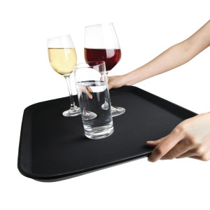 Nelikantne libisemisvastane alusplaat 380 x 510 mm - Olympia KRISTALLON - Fourniresto