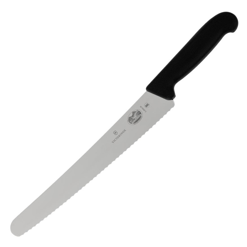 Couteau À Pâtisserie Lame Dentée 25,5 Cm - Victorinox - Fourniresto Couteau À Pâtisserie Lame Dentée 25,5 Cm - Victorinox - Fourniresto