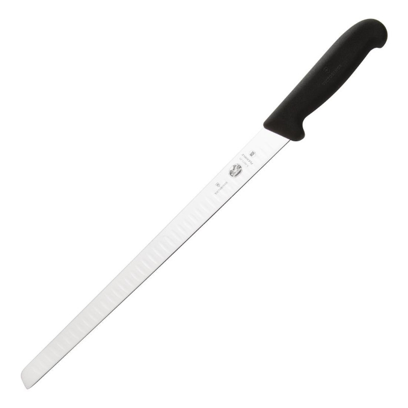 Salmon knife with flexible hollow edge blade 30.5 cm - Victorinox - Fourniresto Salmon knife with flexible hollow edge blade 30.5 cm - Victorinox - Fourniresto