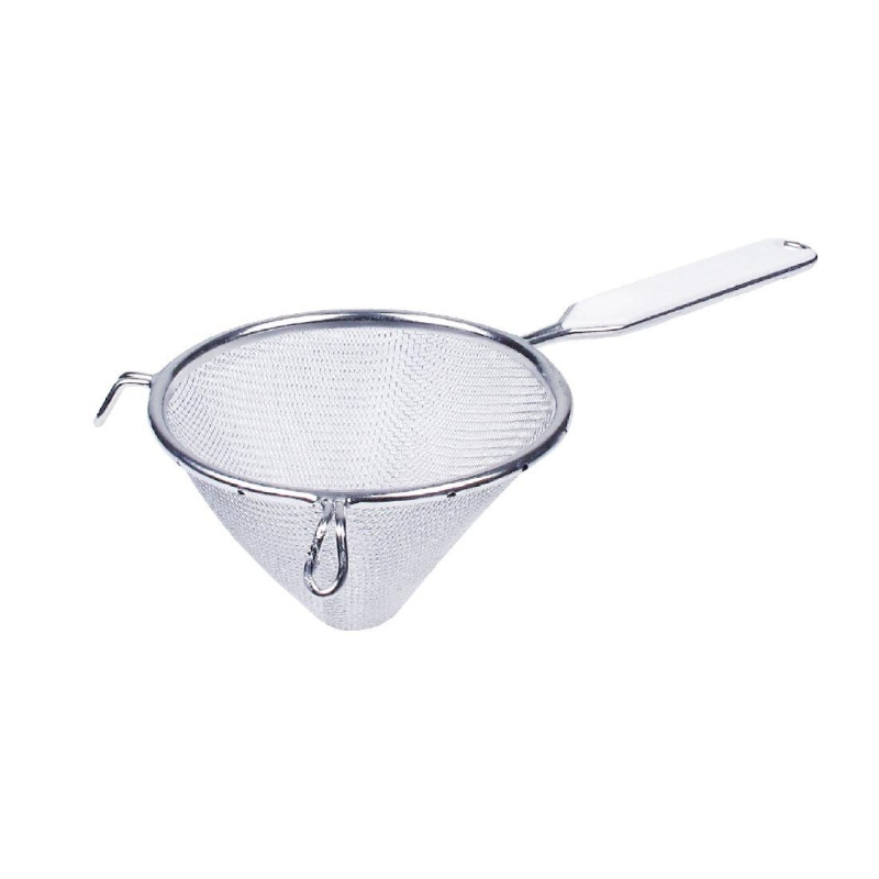 Stainless Steel Conical Strainer Ø 140 mm - FourniResto - Fourniresto Stainless Steel Conical Strainer Ø 140 mm - FourniResto - Fourniresto