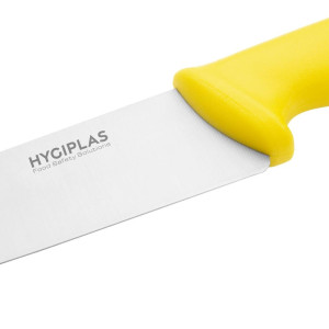 Koka kollane nuga 21,5 cm tera - Hygiplas - Fourniresto