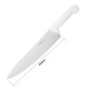 Koka valge nuga teraga 25,5 cm - Hygiplas - Fourniresto