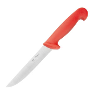 Nuga luude eemaldamiseks punane jäik tera 15 cm - Hygiplas - Fourniresto
