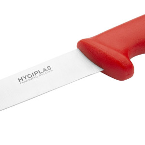 Nuga luude eemaldamiseks punane jäik tera 15 cm - Hygiplas - Fourniresto