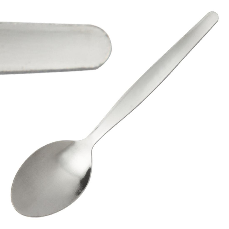 Kelso Stainless Steel 115mm Teaspoons - Set of 12 - Olympia - Fourniresto Kelso Stainless Steel 115mm Teaspoons - Set of 12 - Olympia - Fourniresto