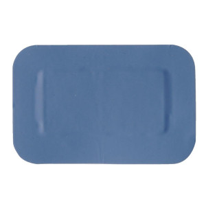 Eemaldatavad sinised plaastripadjad 28 x 38 mm - 50 tk komplektis - FourniResto - Fourniresto