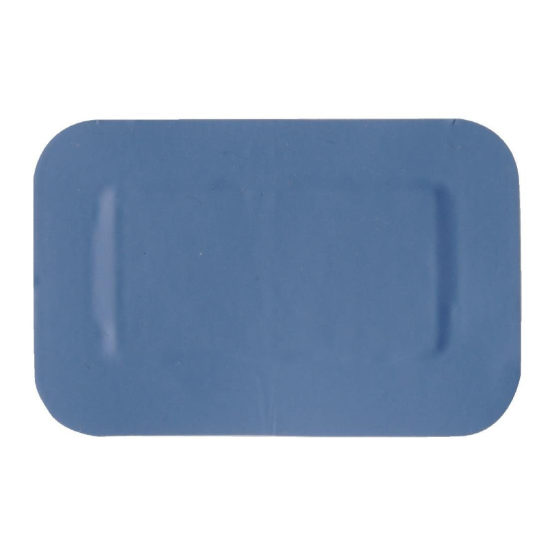 Eemaldatavad sinised plaastripadjad 28 x 38 mm - 50 tk komplektis - FourniResto - Fourniresto