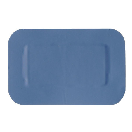 Eemaldatavad sinised plaastripadjad 28 x 38 mm - 50 tk komplektis - FourniResto - Fourniresto