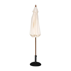 Päikesevari kreemjas ümar Ø 3 m - Bolero - Fourniresto