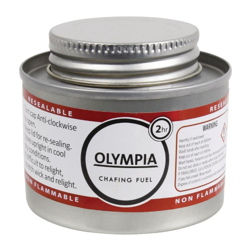 Combustible 2H Pour Chafing Dish - Lot De 12 - Olympia - Fourniresto Combustible 2H Pour Chafing Dish - Lot De 12 - Olympia - Fourniresto