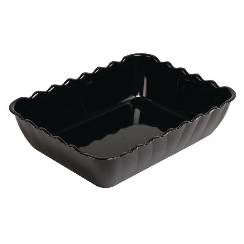 Saladiers Noir En San 4,25 L 335 X 255 Mm - Olympia KRISTALLON - Fourniresto Saladiers Noir En San 4,25 L 335 X 255 Mm - Olympia KRISTALLON - Fourniresto