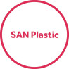 Salatikauss Must San 4,25 L 335 X 255 Mm - Olympia KRISTALLON - Fourniresto