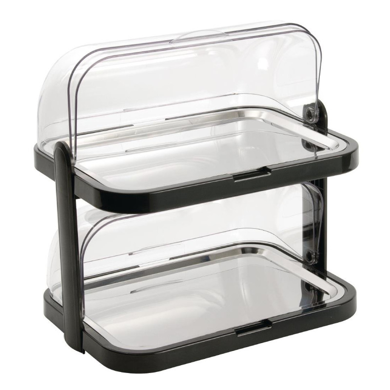Klapiga kahe riiuliga külmalaud 440 x 320 mm - APS - Fourniresto Klapiga kahe riiuliga külmalaud 440 x 320 mm - APS - Fourniresto
