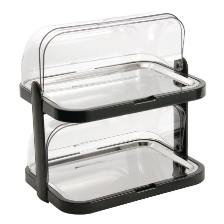Klapiga kahe riiuliga külmalaud 440 x 320 mm - APS - Fourniresto