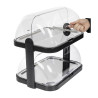 Klapiga kahe riiuliga külmalaud 440 x 320 mm - APS - Fourniresto