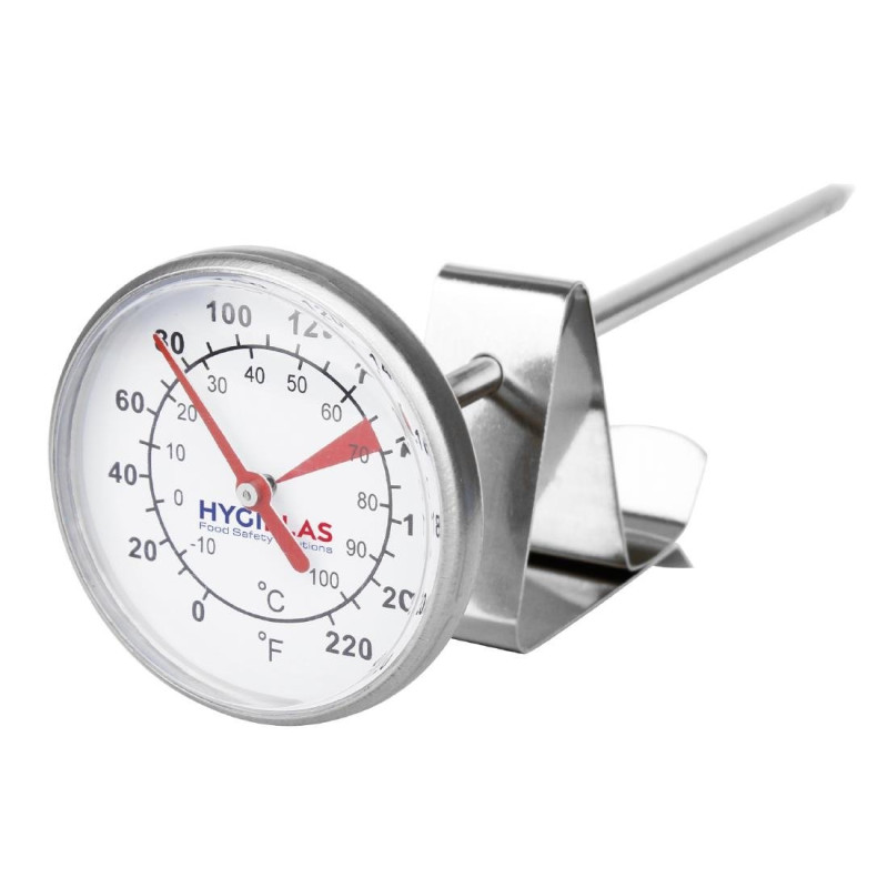 Coffee and Milk Thermometer 125 mm - FourniResto - Fourniresto Coffee and Milk Thermometer 125 mm - FourniResto - Fourniresto