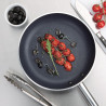 Mittesisene induktsiooniga 280 mm läbimõõduga mittesisene pann - Vogue - Fourniresto