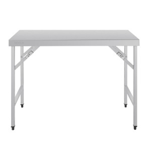 Kokkupandav roostevabast terasest laud 1200 mm - Vogue - Fourniresto
