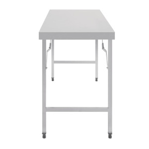 Suur kokkupandav roostevabast terasest laud 1800 mm - Vogue - Fourniresto
