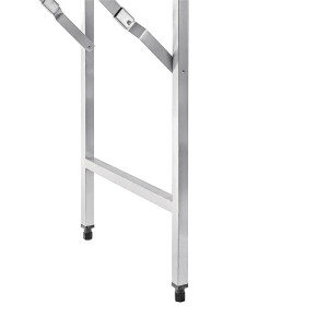 Suur kokkupandav roostevabast terasest laud 1800 mm - Vogue - Fourniresto