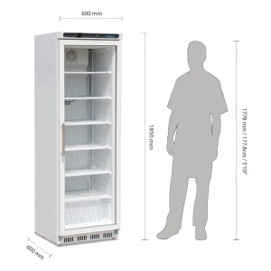 Külmvalgustusega külmlett valge 365 L - Polar - Fourniresto