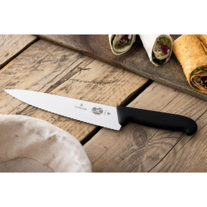 Nugadega lõikamiseks hambuline tera 22 cm - Victorinox - Fourniresto