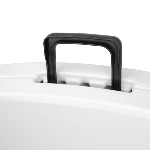Ümar kokkupandav laud keskel valge Ø 1530 mm - Bolero - Fourniresto