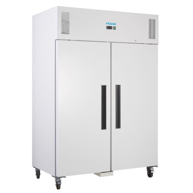 Positiivne valge GN 2/1 topeltukseline külmik 1200 L - Polar - Fourniresto Positiivne valge GN 2/1 topeltukseline külmik 1200 L - Polar - Fourniresto