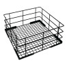 Pesukorv kõrgele klaasidele 400 x 400 mm - Vogue - Fourniresto