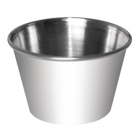Roostevabast terasest kastmepott 230 ml - 12 tk komplektis - Olympia - Fourniresto