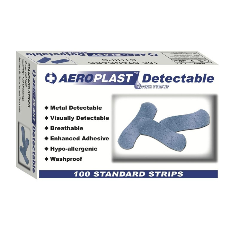 Sinised tuvastatavad sidemed - 100 tk komplektis - FourniResto - Fourniresto Sinised tuvastatavad sidemed - 100 tk komplektis - FourniResto - Fourniresto