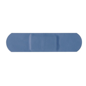 Sinised tuvastatavad sidemed - 100 tk komplektis - FourniResto - Fourniresto