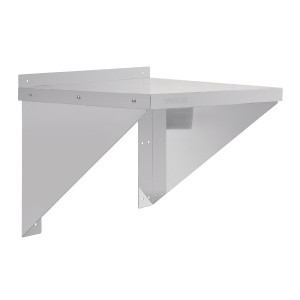 Roostevabast terasest riiul mikrolaineahjule 560 x 460 mm - Vogue - Fourniresto