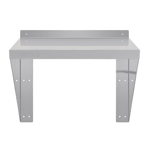 Roostevabast terasest riiul mikrolaineahjule 560 x 460 mm - Vogue - Fourniresto