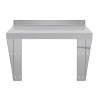 Roostevabast terasest riiul mikrolaineahjule 560 x 460 mm - Vogue - Fourniresto