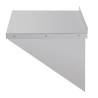 Roostevabast terasest riiul mikrolaineahjule 560 x 460 mm - Vogue - Fourniresto