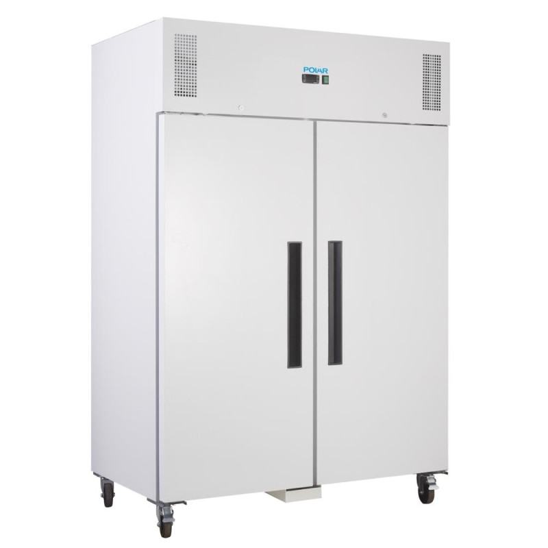 Külmkapp negatiivse temperatuuriga valge GN 2/1 topeltuksed 1200 L - Polar - Fourniresto Külmkapp negatiivse temperatuuriga valge GN 2/1 topeltuksed 1200 L - Polar - Fourniresto