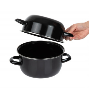 Mouledega emailitud pott Ø 200 mm 1 kg - Olympia - Fourniresto