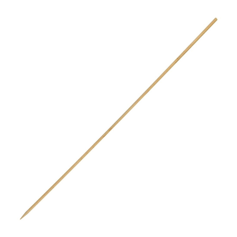 Brochette En Bois 250 Mm - Lot De 200 - Fiesta Green - Fourniresto Brochette En Bois 250 Mm - Lot De 200 - Fiesta Green - Fourniresto